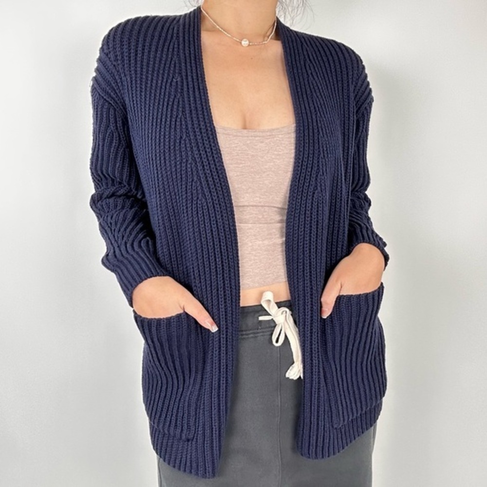 Acne Studios Oversized Beate Chunky Knit Cardigan